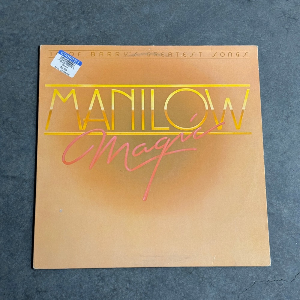 Barry Manilow Manilow Magic 15 Greatest Songs Vinyl LP Arista K-Tel NU 9740 1982